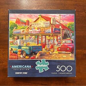 Buffalo Americana Collection Country Store Jigsaw Puzzle 500 piece